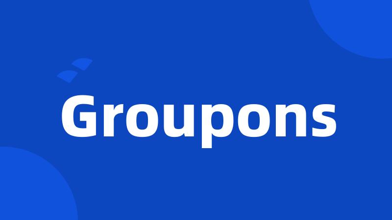 Groupons