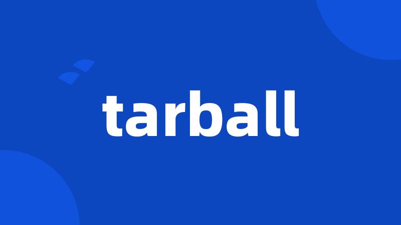 tarball