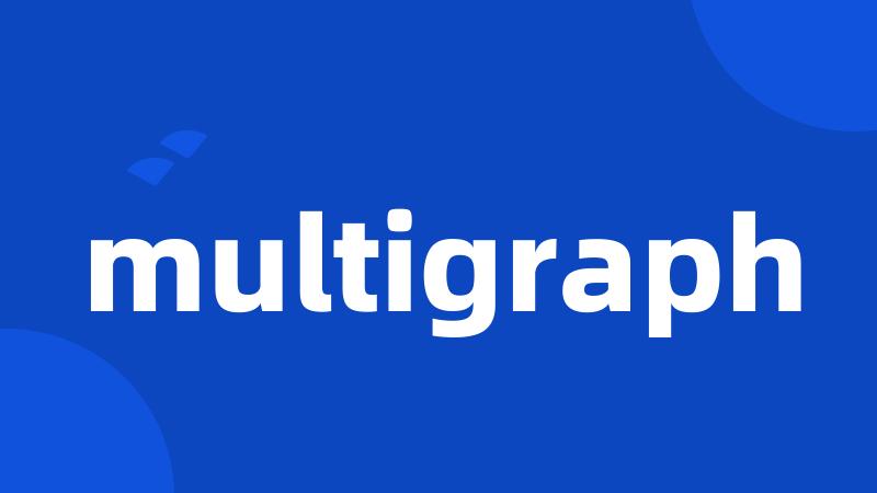 multigraph