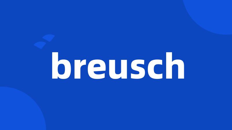 breusch