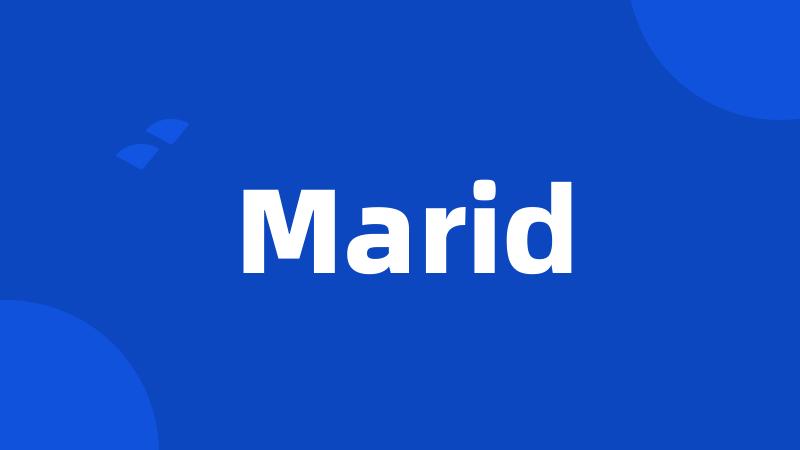 Marid