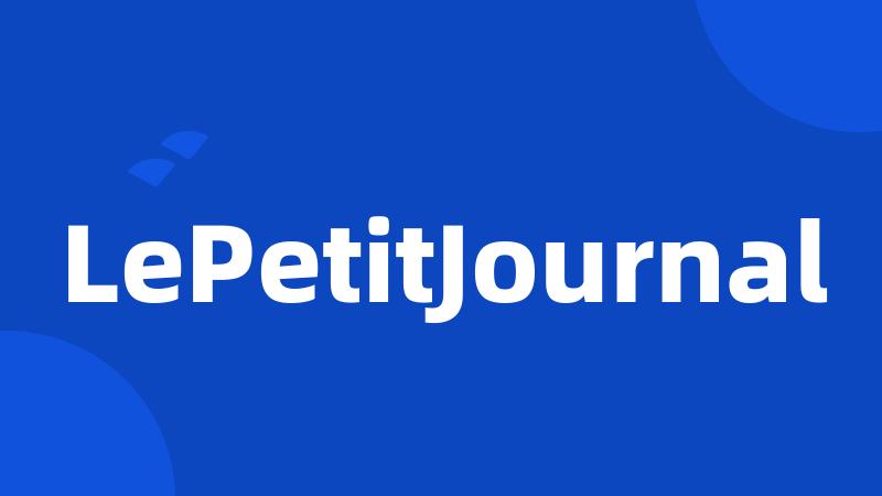 LePetitJournal