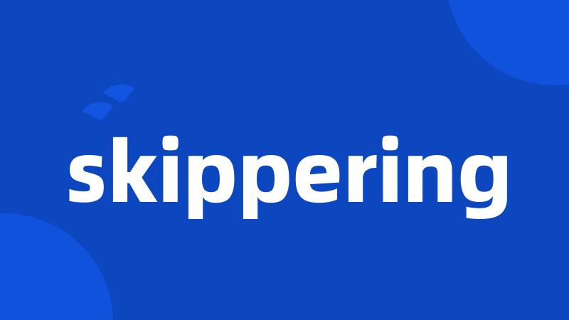 skippering