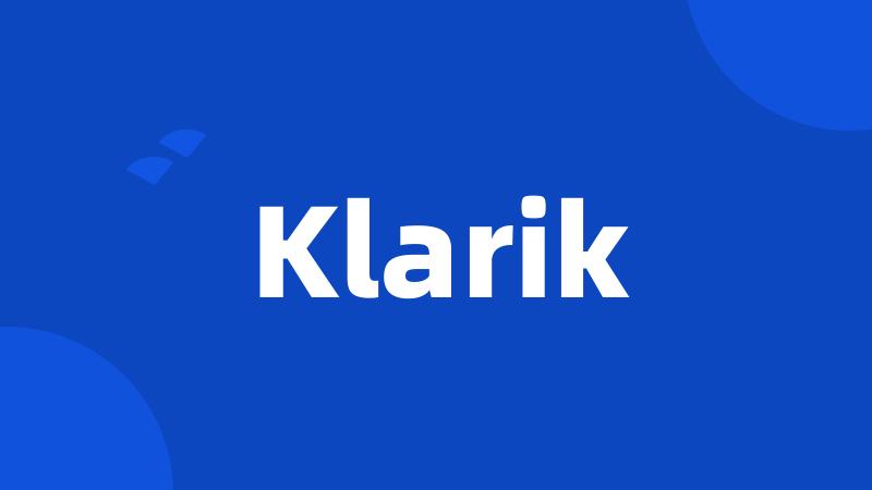 Klarik