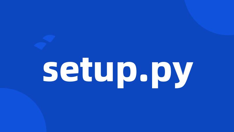 setup.py