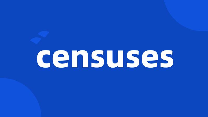 censuses
