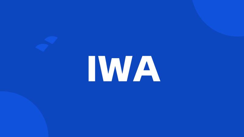 IWA