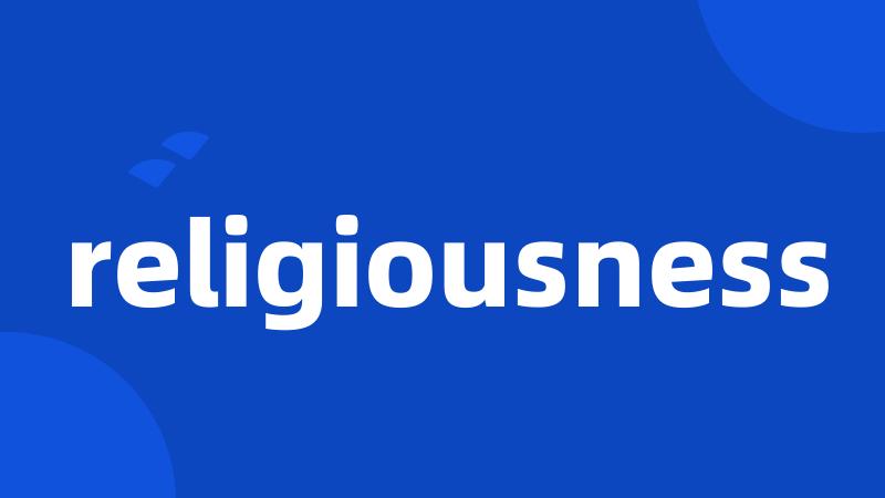 religiousness