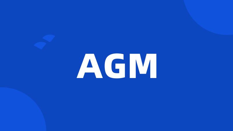 AGM