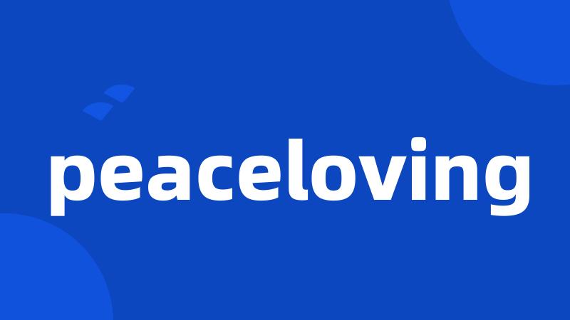 peaceloving
