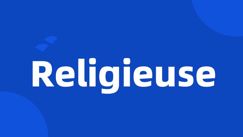 Religieuse