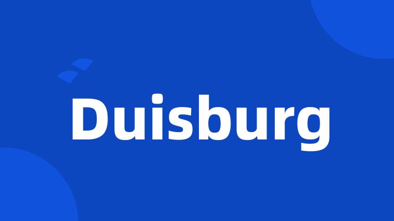 Duisburg