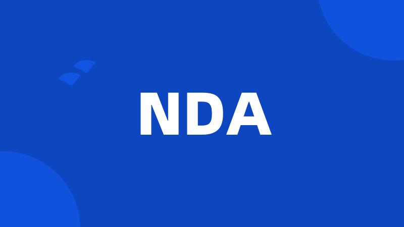 NDA