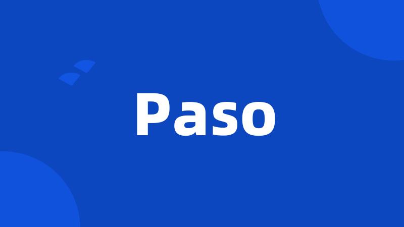 Paso