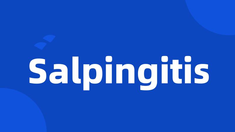 Salpingitis