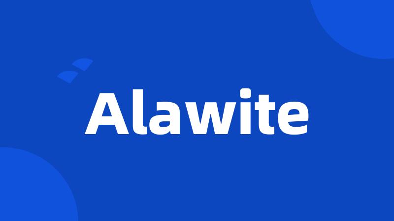 Alawite