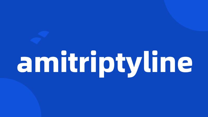 amitriptyline