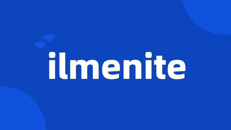 ilmenite