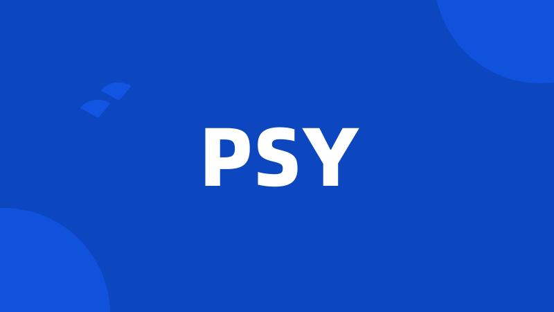 PSY