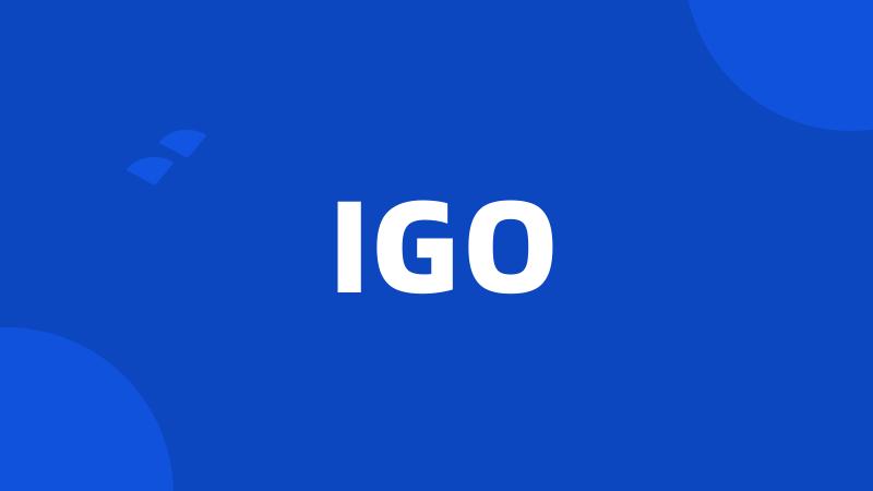 IGO