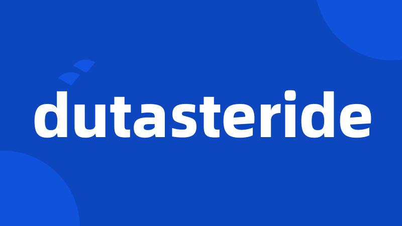 dutasteride