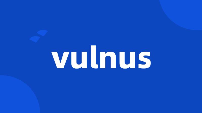 vulnus