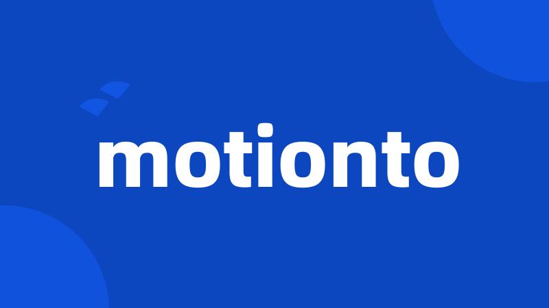 motionto