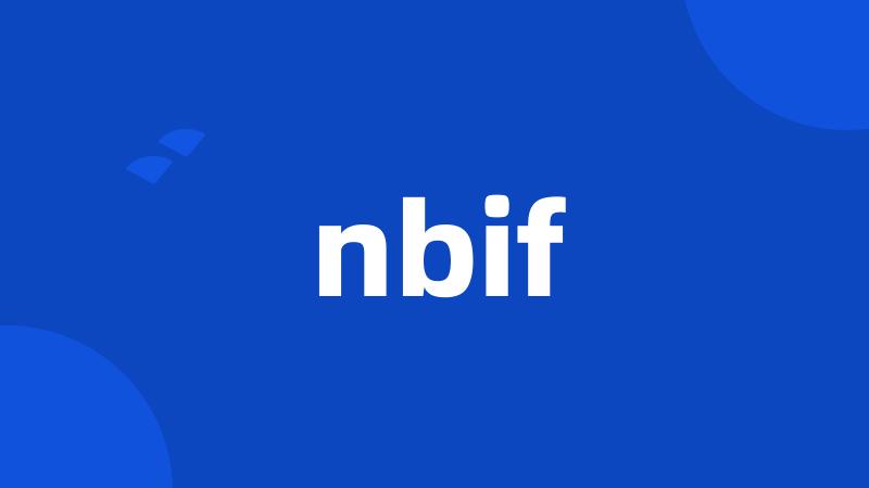 nbif