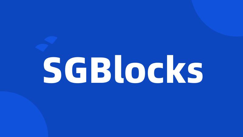 SGBlocks