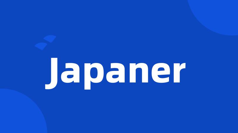 Japaner