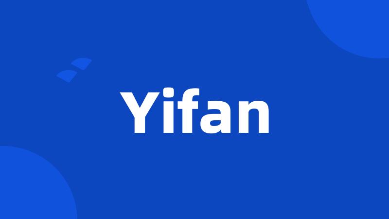 Yifan