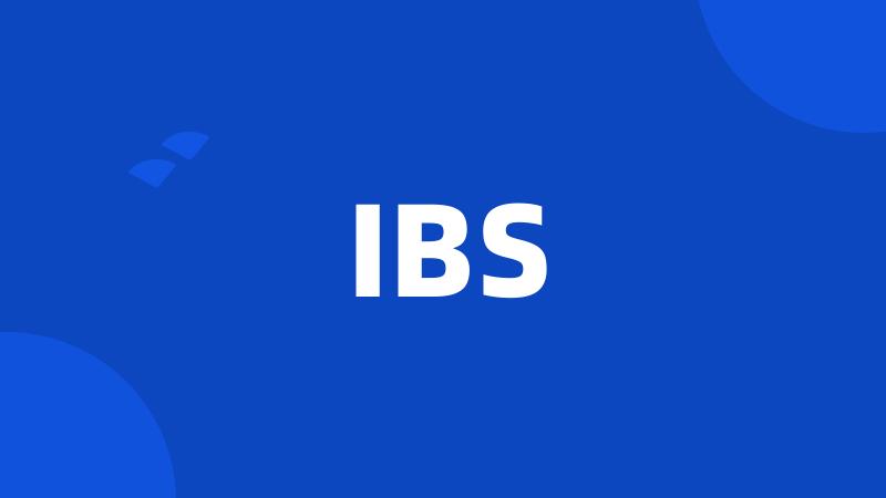 IBS