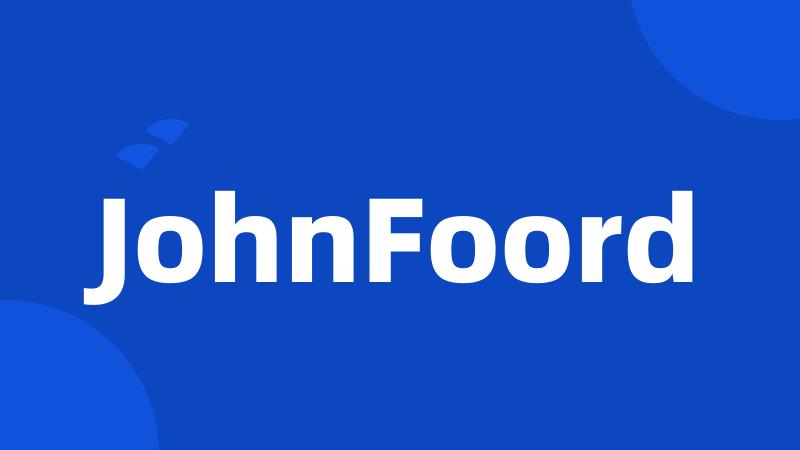 JohnFoord