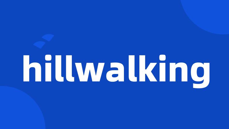 hillwalking