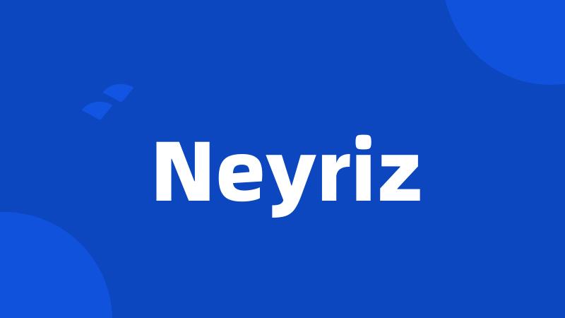 Neyriz