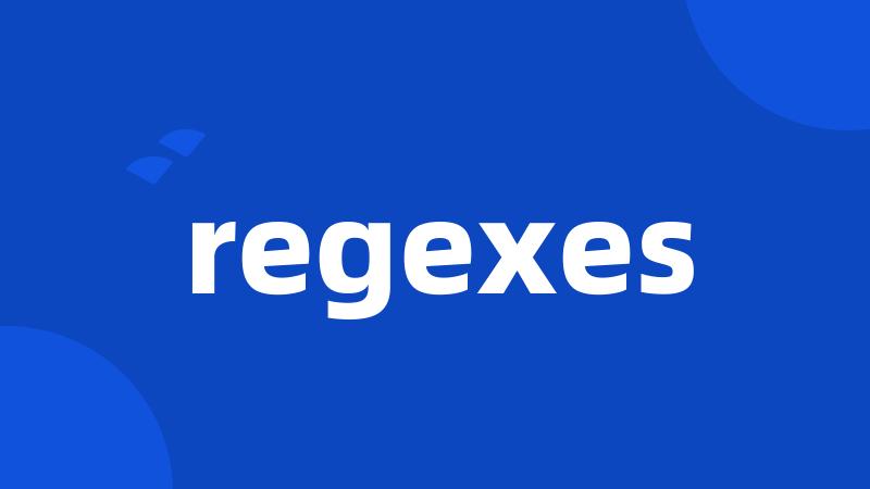 regexes