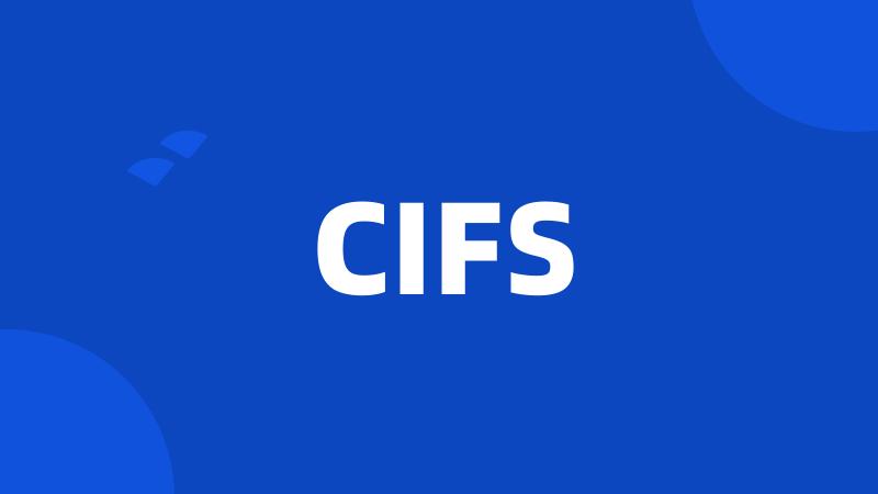 CIFS