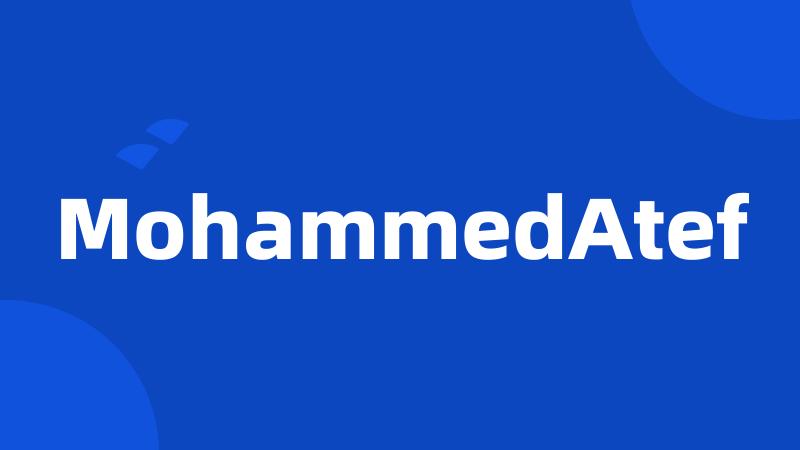 MohammedAtef