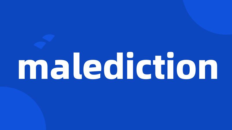 malediction