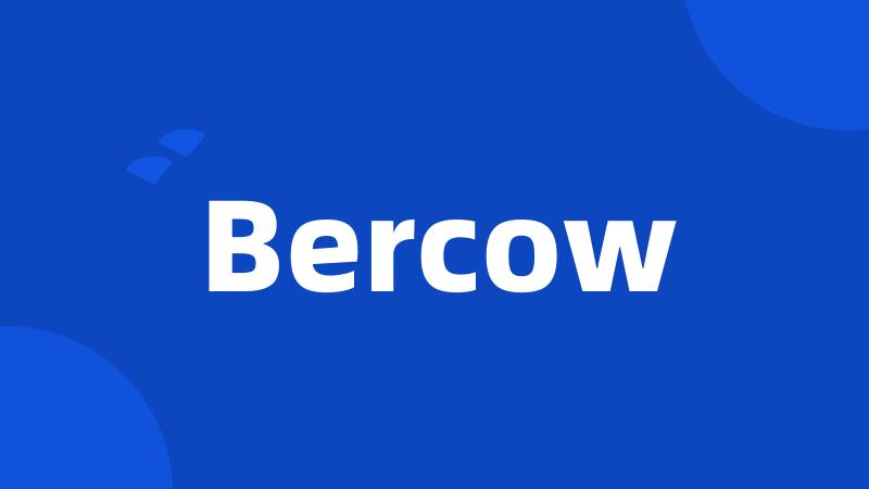 Bercow