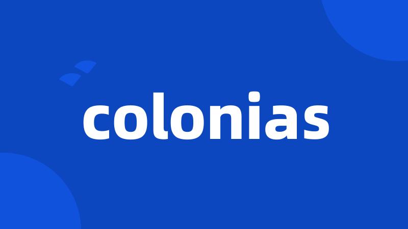 colonias