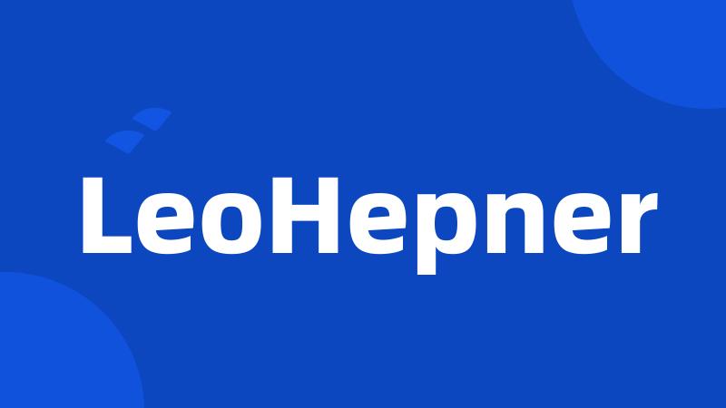 LeoHepner