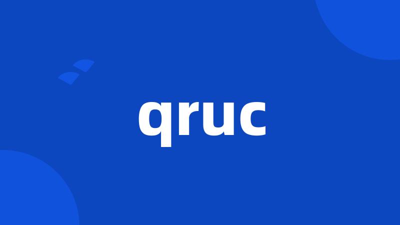 qruc