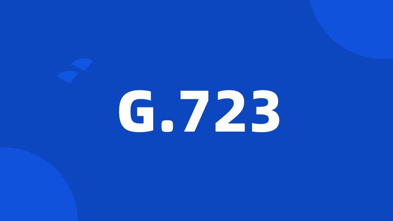 G.723