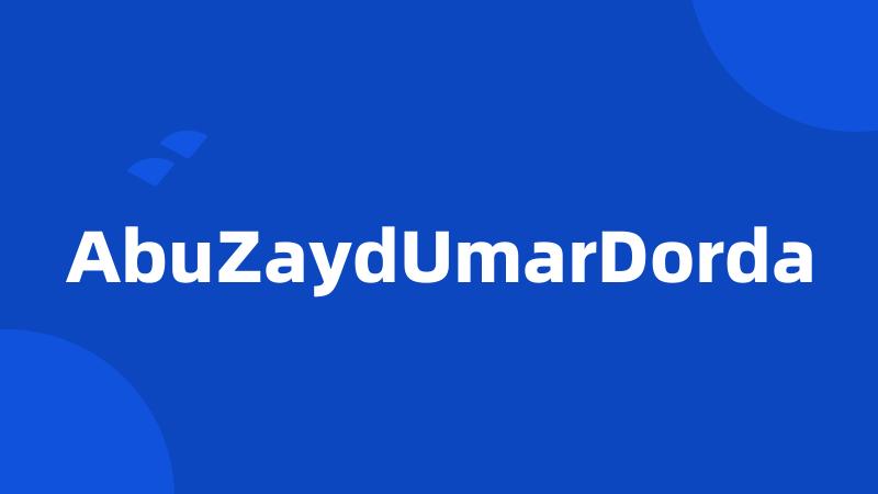 AbuZaydUmarDorda