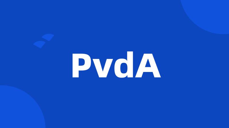 PvdA