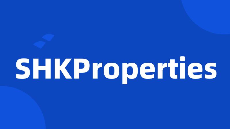 SHKProperties