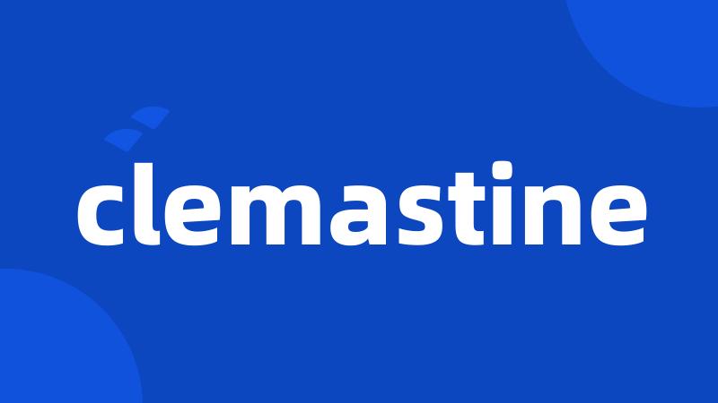 clemastine