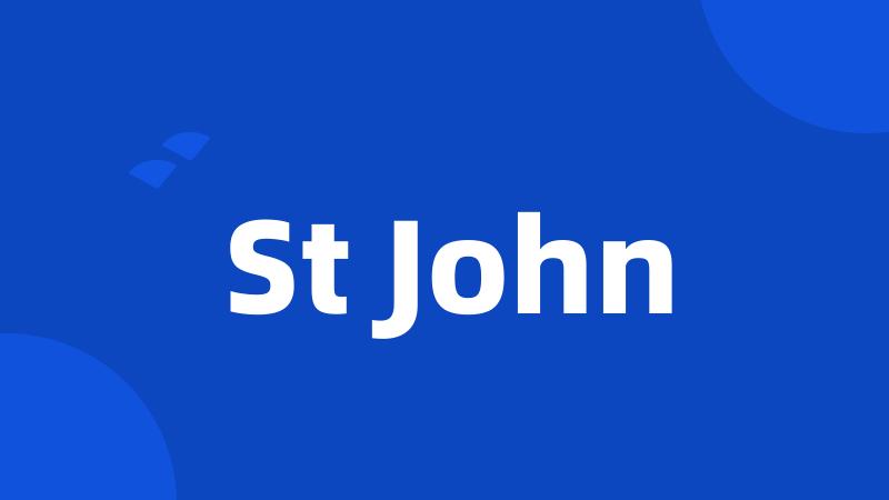 St John