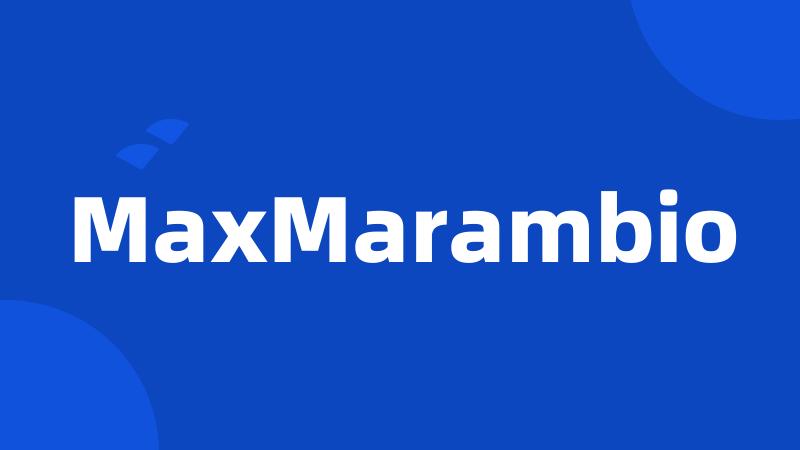 MaxMarambio